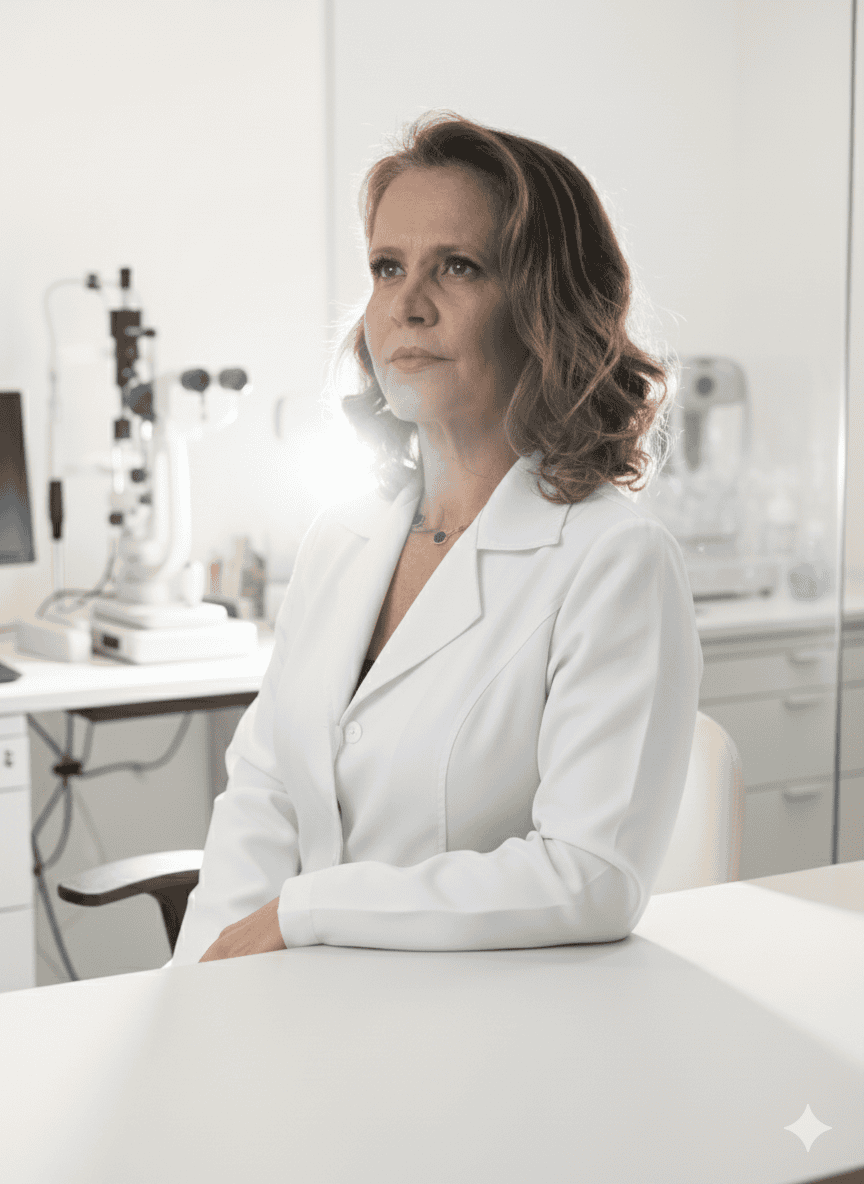 Dra. Josiane Franco, oftalmologista especialista em catarata
