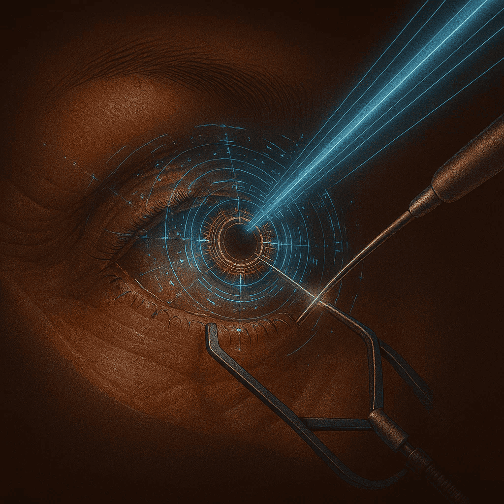 Tecnologia avançada de cirurgia ocular